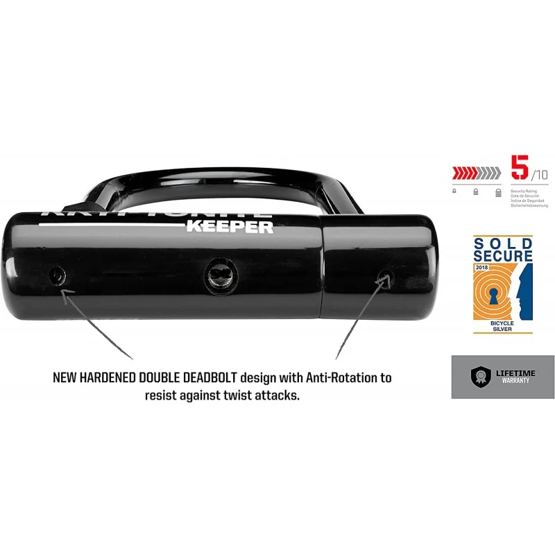 ANTIVOL U KEEPER STD 12 STD + Kryptoflex 4'FLEX De Kryptonite 6 ANTIVOL U KEEPER STD 12 STD + Kryptoflex 4'FLEX De Kryptonite – Image 4