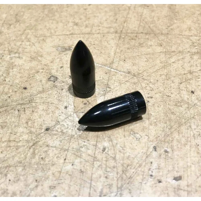 Se-bikes BOUCHONS VALVE REPLAY Obus Noirs / La Paire 3 Se-bikes BOUCHONS VALVE REPLAY Obus Noirs / La Paire