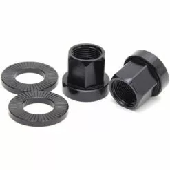 Generique Boulon-Ecrou SALT Pour Axe 10mm Hex 17mm Noir