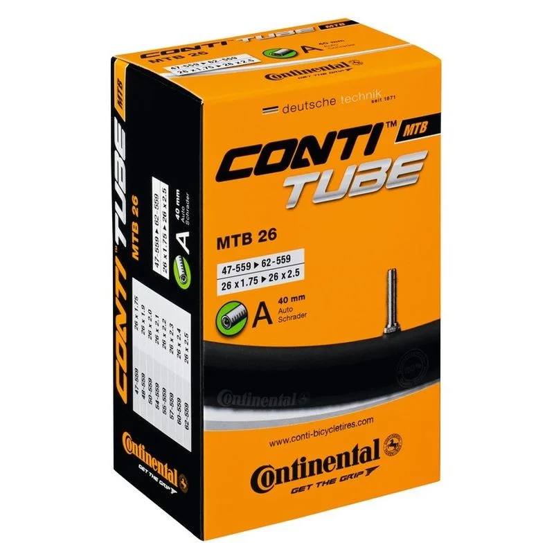 CAA CONTINENTAL 26x1.75-2.50 SV 42mm 47/62-559 3 CAA CONTINENTAL 26x1.75-2.50 SV 42mm 47/62-559