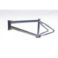ProperBikeCo CADRE PROPER TECMATIK CHROME BLUE -Demolition Parts Soldes Boutique cadre proper tecmatik chrome blue 1