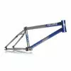 Volume Bikes Cadre VOLUME Voyager XL Flat Blue To Raw -Demolition Parts Soldes Boutique cadre volume voyager xl flat blue to raw