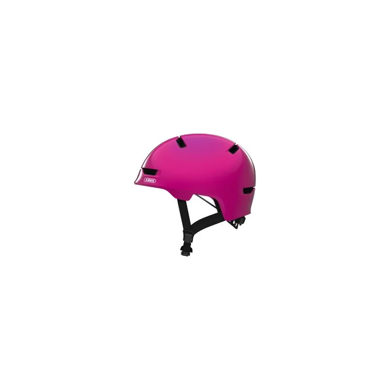 CASQUE ABUS SCRAPER 3.0 KID ROSE S T51-55 3 CASQUE ABUS SCRAPER 3.0 KID ROSE S T51-55