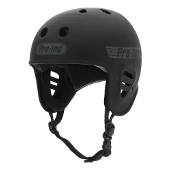 CASQUE PROTEC FULL CUT CERTIFIED MATTE BLACK -Demolition Parts Soldes Boutique casque protec full cut certified matte black 2