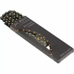 Chaîne Pignon Fixe IZUMI Track Jet Noir/or