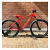 Custom Collective X Bikelife C100 Rouge Vermillon 2022 -Demolition Parts Soldes Boutique collective bikes c100 orange