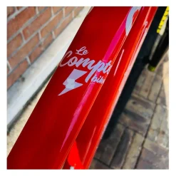 Custom Collective X Bikelife C100 Rouge Vermillon 2022 -Demolition Parts Soldes Boutique collective bikes c100 orange 12