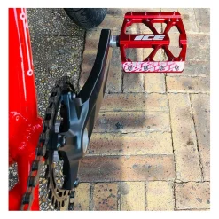 Custom Collective X Bikelife C100 Rouge Vermillon 2022 -Demolition Parts Soldes Boutique collective bikes c100 orange 13