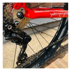 Custom Collective X Bikelife C100 Rouge Vermillon 2022 -Demolition Parts Soldes Boutique collective bikes c100 orange 14