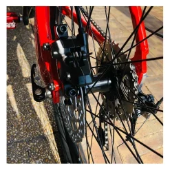 Custom Collective X Bikelife C100 Rouge Vermillon 2022 -Demolition Parts Soldes Boutique collective bikes c100 orange 6