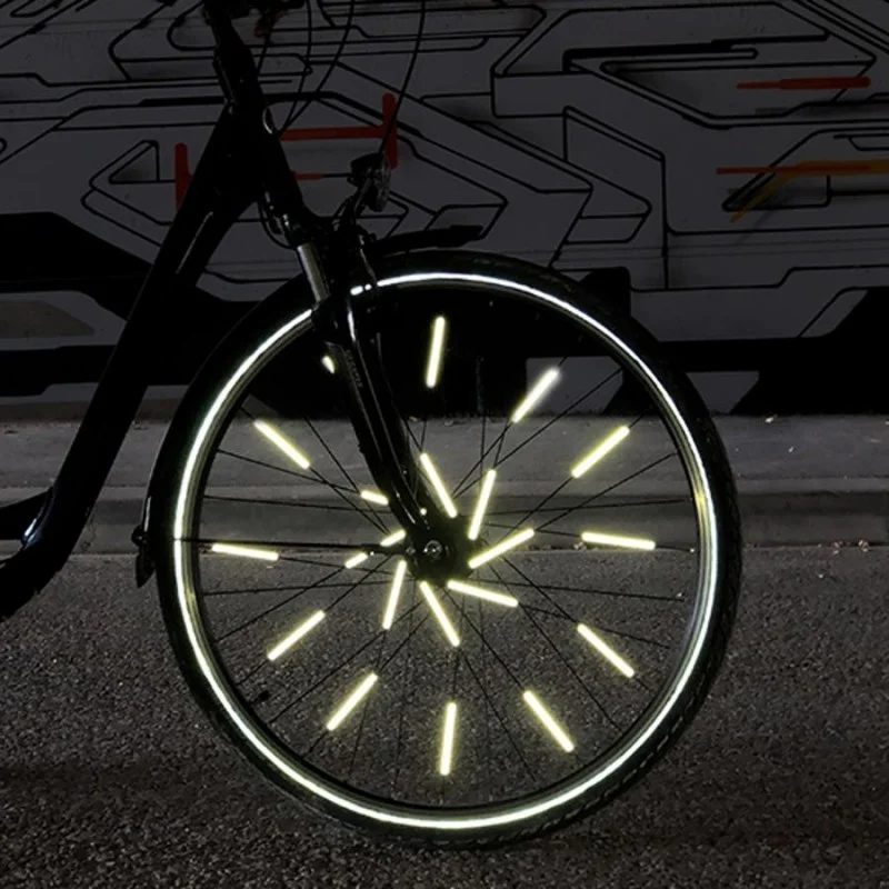 COUVRES RAYONS RÉFLÉCHISSANTS RAINETTE Gold X12 Pièces 4 COUVRES RAYONS RÉFLÉCHISSANTS RAINETTE Gold X12 Pièces – Image 2