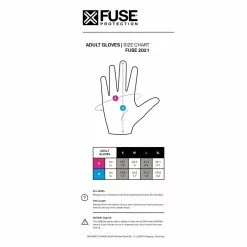 Gants FUSE Chroma -Demolition Parts Soldes Boutique gants handup most days black large 6