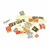 Pack De Stickers FUSE - 15 Pièces -Demolition Parts Soldes Boutique pack de stickers eclat 15 pieces 1