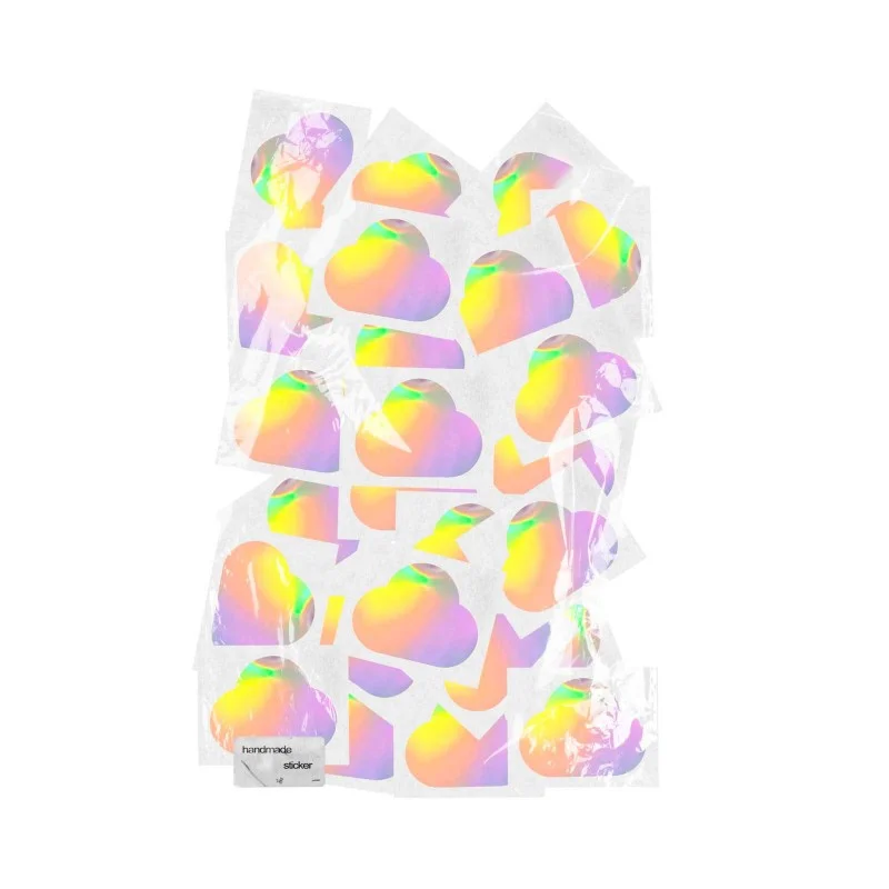 Pack De Stickers Wheel Clouds Par WillB 4 Pack De Stickers Wheel Clouds Par WillB – Image 2