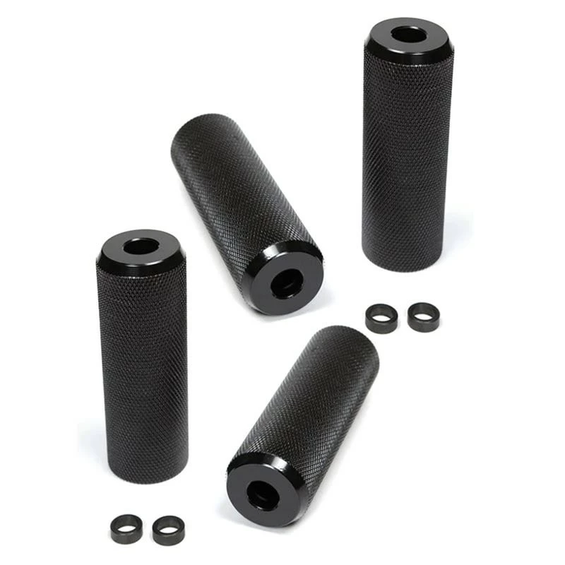 Generique Pack De X4 Pegs Aluminium Noirs 3 Generique Pack De X4 Pegs Aluminium Noirs