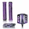 Demolition Parts Pack DEMOLITION Pédales + Poignées Noir-Violet -Demolition Parts Soldes Boutique pack demolition pedales poignees noir violet