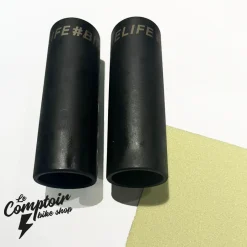 Pack PEGS BIKELIFE Noirs + Grips BIKELIFE Phosphorescent