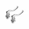 Dia-Compe Paire De Leviers DIA COMPÉ MX-122 Silver -Demolition Parts Soldes Boutique paire de leviers dia compe mx 122 silver