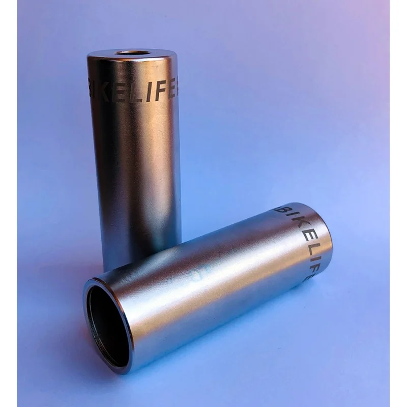 Paire De Pegs BIKELIFE Chromés 3 Paire De Pegs BIKELIFE Chromés