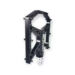 Pédales ICE FAST Butch Aluminium CNC 9/16e Noires -Demolition Parts Soldes Boutique pedales ice fast butch aluminium cnc 916e noires 3