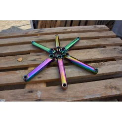 PEDALIER KHE MVP RHD 170MM 8T Oil Slick -Demolition Parts Soldes Boutique pedalier khe mvp rhd 170mm 8t oil slick 4