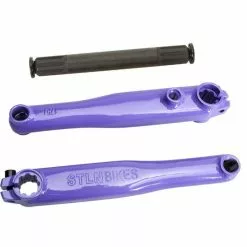 Pédalier STOLEN Mob V4 175mm Lavende -Demolition Parts Soldes Boutique pedalier stolen mob v4 175mm lavende 1