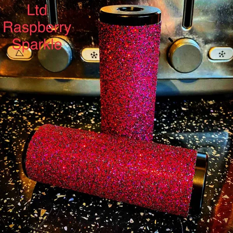 PEGS GRIPPEE 14MM BLK/RED SPARCKLE 3 PEGS GRIPPEE 14MM BLK/RED SPARCKLE