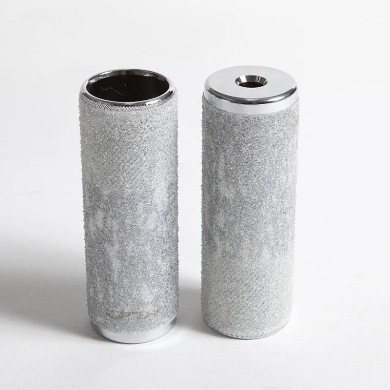 BIKELIFE Pegs XLC 10mm Chromés Grip Transparent 3 BIKELIFE Pegs XLC 10mm Chromés Grip Transparent