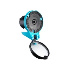 RETROVISEUR CORKY CYCLO / ROUTE RACING BLUE REGLABLE