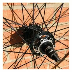 Roue Arrière Custom Bikelife X Collective 29 Pouces à Disk Noire - Wheeling Bike -Demolition Parts Soldes Boutique roue arriere custom bikelife x collective 29 pouces a disk noire wheeling bike 5