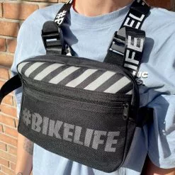 Sacoche BIKELIFE Chest Rig Noire -Demolition Parts Soldes Boutique sacoche bikelife chest rig noire 3