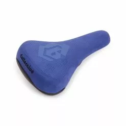 France Accessoires Vélo Soldes Boutique 30 Selle COLLECTIVE Monogram V2 Bleue