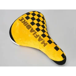 MAFIA BIKES Selle Mafia Bike Checkerboard Jaune -Demolition Parts Soldes Boutique selle mafia bike checkerboard jaune 2