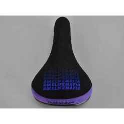 France Accessoires Vélo Soldes Boutique 20 MAFIA BIKES Selle Mafia Bike Fade Noire-Violet