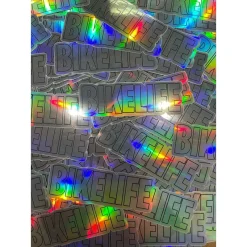 Sticker BIKELIFE Liseré Holographic -Demolition Parts Soldes Boutique sticker bikelife lisere holographic 2