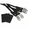 Straps Double BLB Cuir Pour Fixie Ou Vélo à Pignon Fixe - Noirs