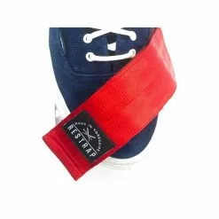 Veganski Straps RESTRAP Diagonal Pour Vélo à Pignon Fixe - Rouges -Demolition Parts Soldes Boutique straps restrap diagonal pour velo a pignon fixe rouges 2
