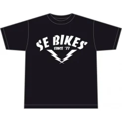 Se-bikes T-SHIRT SE BIKES LIGHTNING L BLK