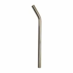 Generique Tige De Selle BMX Coudée Ø22.2mm Bougie Acier Chromée