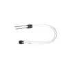 Vocal BMX VOCAL PRO DUAL UPPER GYRO CABLE LARGE WHT 1 Vocal BMX VOCAL PRO DUAL UPPER GYRO CABLE LARGE WHT -Demolition Parts Soldes Boutique vocal pro dual upper gyro cable large wht